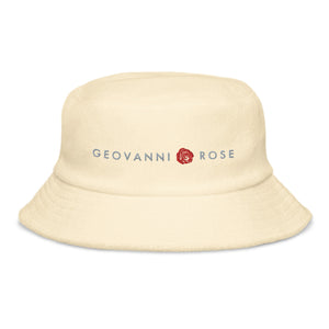 GeoVanni Rose x Terry Cloth Bucket Hat